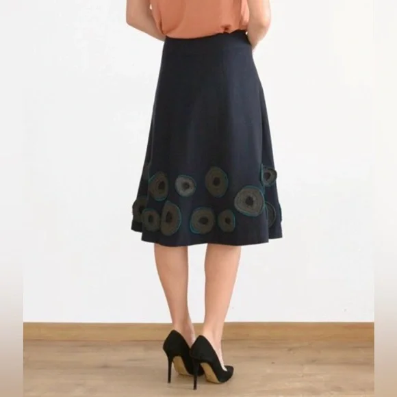 Boden Wool A Line Skirt - Picture 4 of 10